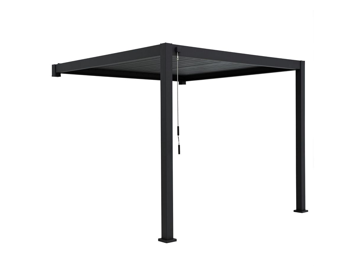 Reflect pergola fal antracit 3x3 m